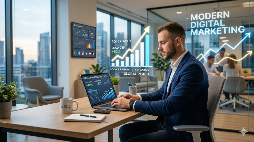 How Digital Marketing Helps To Grow Your Business Fast